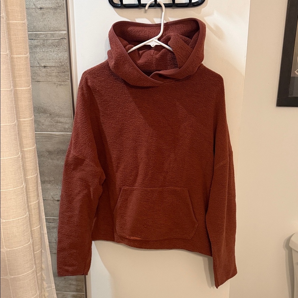 Roots Rust Cowl Neck Sweater
